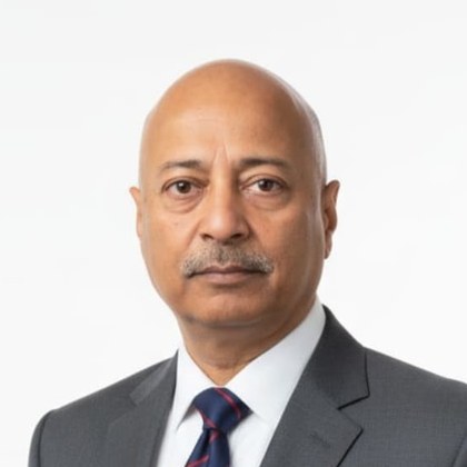 Portrait of Dr. Lalit Varma, IAS (Retd.), Chairman